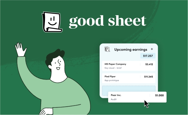 Aplikacja Good Sheet