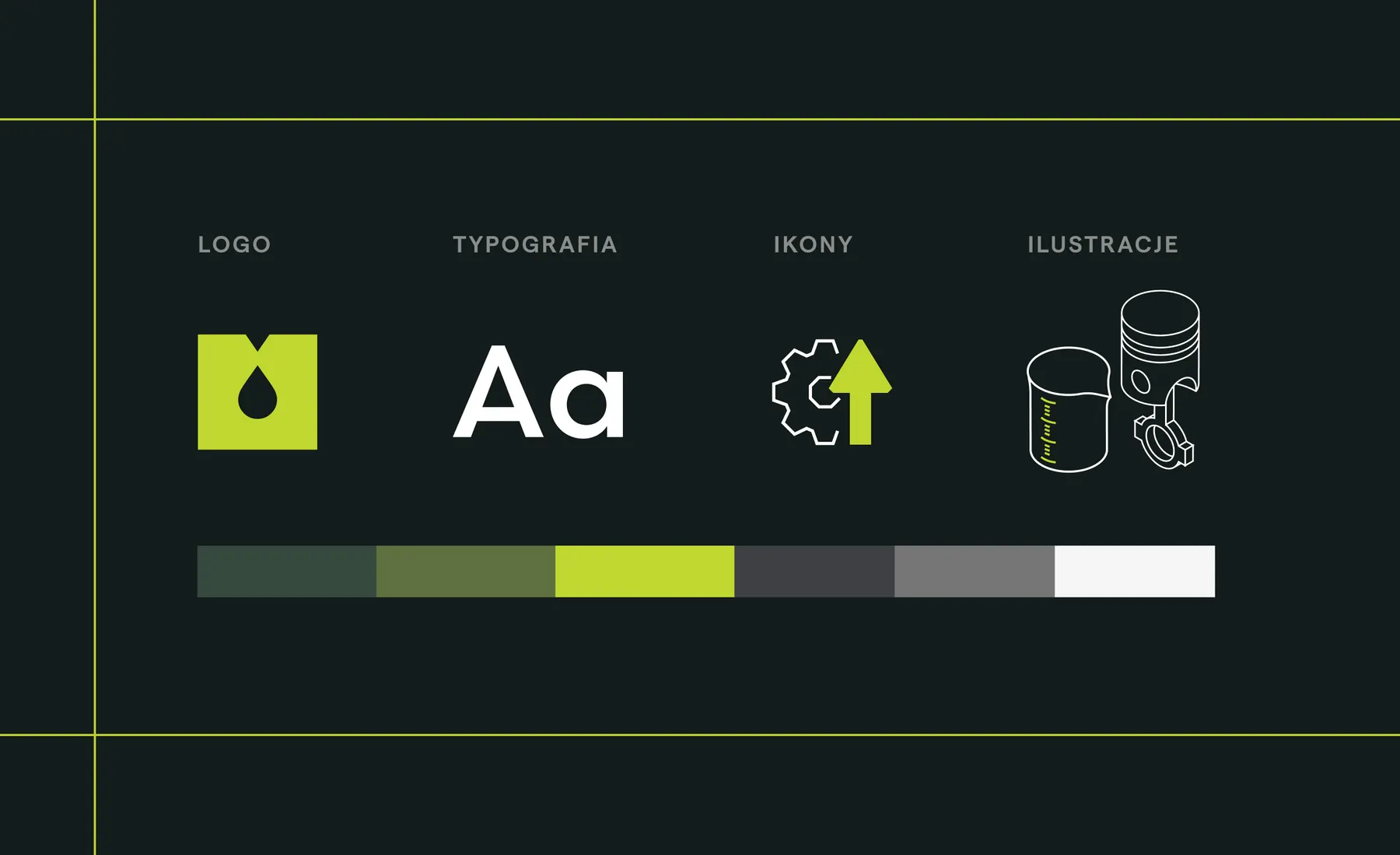 Mobipol identity system: logo, typography, icons, illustrations and colours